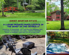 Sunset Estate in the Catskills